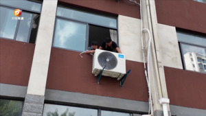 我市中小学校空调安装工作有序推进